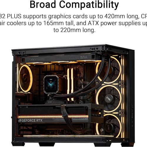 ASUS A32 PLUS Case ARGB Black ASUS A32 PLUS Case ARGB Black