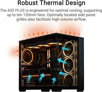  ASUS A32 PLUS Case ARGB Black