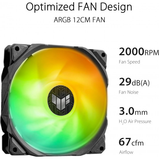 Asus TUF Gaming LC II 360 ARGB all-in-one CPU liquid coolers with Aura Sync Asus TUF Gaming LC II 360 ARGB all-in-one CPU liquid coolers with Aura Sync