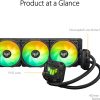 Asus TUF Gaming LC II 360 ARGB all-in-one CPU liquid coolers with Aura Sync Asus TUF Gaming LC II 360 ARGB all-in-one CPU liquid coolers with Aura Sync