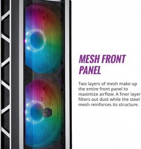 Cooler Master MasterCase H500P Mesh ARGB – Mid Tower