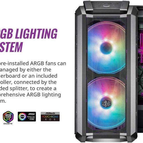 Cooler Master MasterCase H500P Mesh ARGB – Mid Tower Cooler Master MasterCase H500P Mesh ARGB – Mid Tower