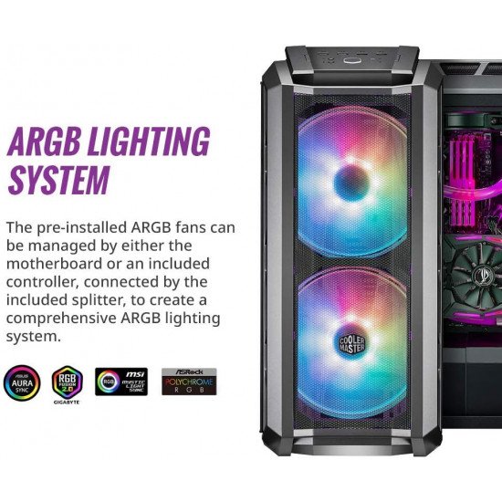 Cooler Master MasterCase H500P Mesh ARGB – Mid Tower