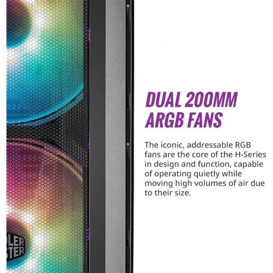 Cooler Master MasterCase H500P Mesh ARGB – Mid Tower