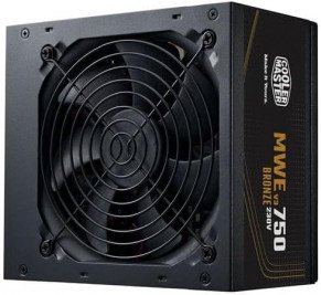  Cooler Master MWE Bronze 750 V3 230V 750 Watt ATX 3.1 Fully Wired 80+ Bronze PSU Power Supply