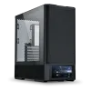  LIAN LI LANCOOL 207 DIGITAL Black Gaming Case with 6-Inch LCD  