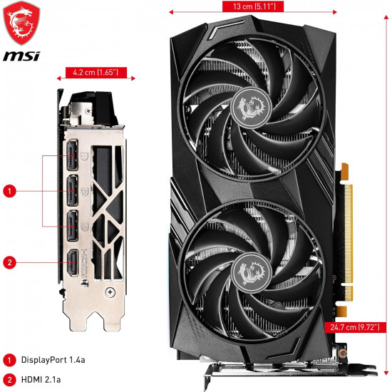 MSI GEFORCE RTX 4060 GAMING X 8G