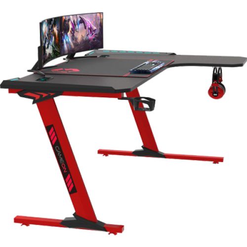 طاولة الألعاب جيم اون PHANTOM XL L SERIES RGB على شكل حرف L