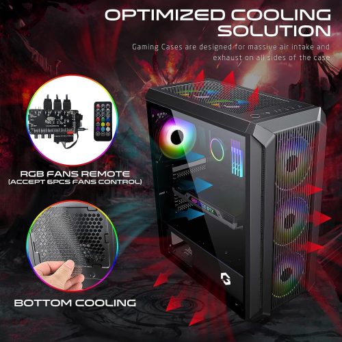 Gameon Trident II S-Series Mid Tower Gaming Case