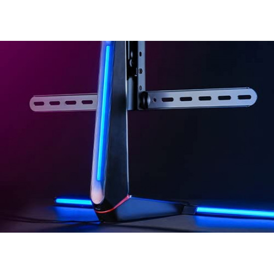 GAMEON GAMING TABLE TV STAND 37*65 RGB UP TO 40KG