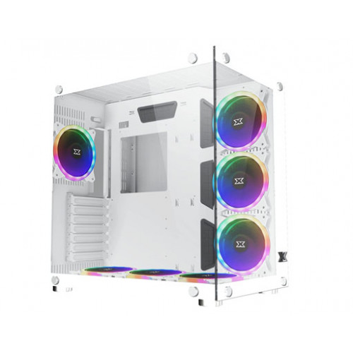 ATX Xigmatek Aquarius Plus Arctic PC Case with 7X AY120