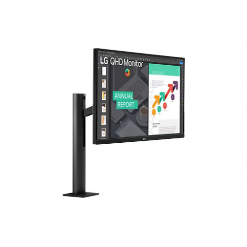 شاشة ال جي LG Ergo | بدقة QHD (2560×1440) | مقاس 27 انش | لوحة IPS | تقنية AMD فري سينك | طراز Ergo 27QN880-B شاشة ال جي LG Ergo | بدقة QHD (2560×1440) | مقاس 27 انش | لوحة IPS | تقنية AMD فري سينك | طراز Ergo 27QN880-B