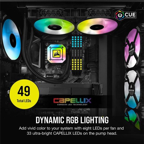 CORSAIR iCUE H115i ELITE CAPELLIX Liquid CPU Cooler CORSAIR iCUE H115i ELITE CAPELLIX Liquid CPU Cooler
