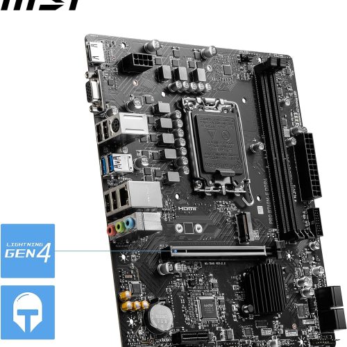 MSI Pro B760M-E DDR4 Motherboard MSI Pro B760M-E DDR4 Motherboard