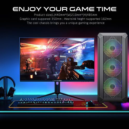 Gameon Trident II S-Series Mid Tower Gaming Case