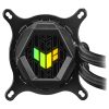 Asus TUF Gaming LC 240 ARGB all-in-one liquid CPU cooler with Aura Sync and dual TUF Gaming 120 mm ARGB radiator fans Asus TUF Gaming LC 240 ARGB all-in-one liquid CPU cooler with Aura Sync and dual TUF Gaming 120 mm ARGB radiator fans