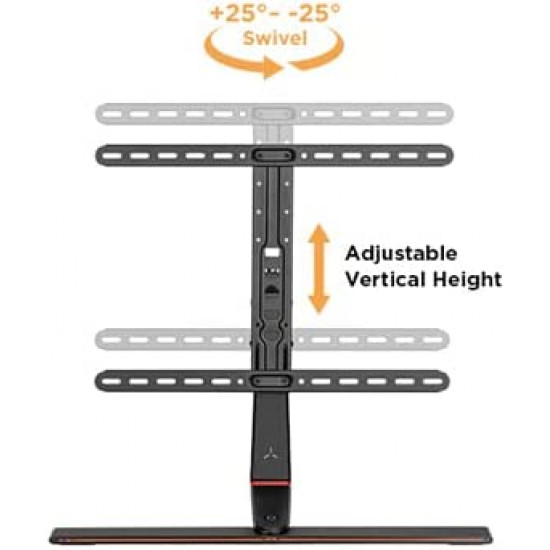 GAMEON GAMING TABLE TV STAND 37*65 RGB UP TO 40KG