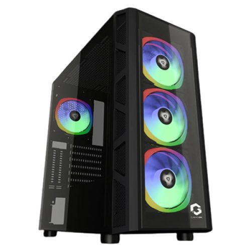 GAMEON TRIDENT II Mid Tower Gaming Case (Fixed RGB)