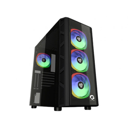 GAMEON TRIDENT II Mid Tower Gaming Case (Fixed RGB)