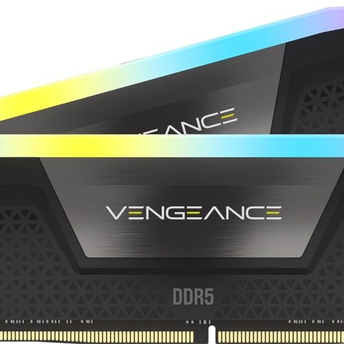 CORSAIR VENGEANCE RGB 16GB DDR5 DRAM 5200MHz C40-Black