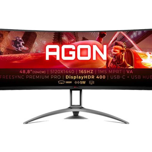 AOC AGON AG493UCX2 49 Inch Curved Gaming Monitor, 165Hz VA, 4ms AOC AGON AG493UCX2 49 Inch Curved Gaming Monitor, 165Hz VA, 4ms