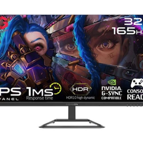 شاشة العاب جيم اون GAMEON | بدقة (2560 × 1440) QHD | مقاس 31.5 انش | لوحة IPS | استجابة 1 مللي ثانية | معدل تحديث 165 هرتز | طراز GOP32QHD165IPS شاشة العاب جيم اون GAMEON | بدقة (2560 × 1440) QHD | مقاس 31.5 انش | لوحة IPS | استجابة 1 مللي ثانية | معدل تحديث 165 هرتز | طراز GOP32QHD165IPS
