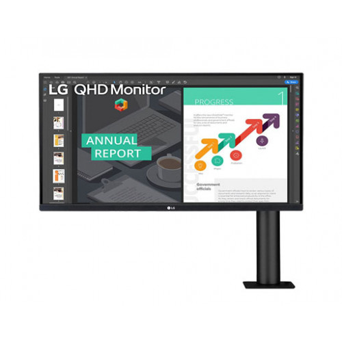 شاشة ال جي LG Ergo | بدقة QHD (2560×1440) | مقاس 27 انش | لوحة IPS | تقنية AMD فري سينك | طراز Ergo 27QN880-B شاشة ال جي LG Ergo | بدقة QHD (2560×1440) | مقاس 27 انش | لوحة IPS | تقنية AMD فري سينك | طراز Ergo 27QN880-B