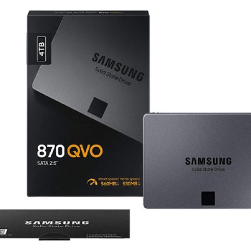 Samsung SSD 4 TB 2.5″ 870 QVO Samsung SSD 4 TB 2.5″ 870 QVO