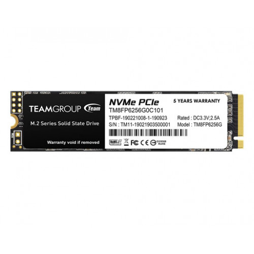 TEAMGROUP MP33 256GB 3D NAND NVMe PCIe M.2 SSD TEAMGROUP MP33 256GB 3D NAND NVMe PCIe M.2 SSD
