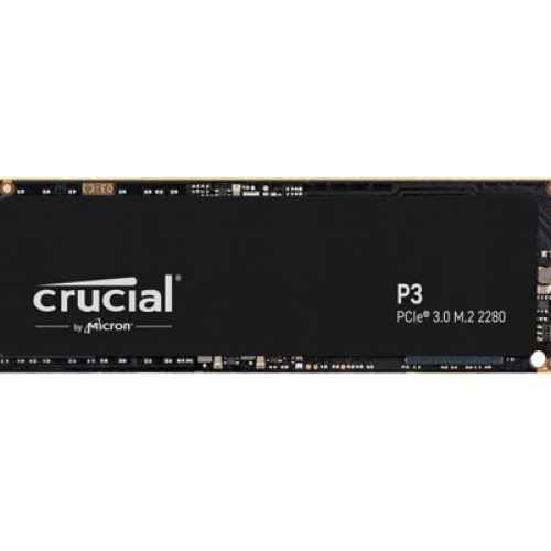Crucial P3 1TB PCIe Gen3 3D NAND NVMe M.2 SSD, up to 3500MB/s Crucial P3 1TB PCIe Gen3 3D NAND NVMe M.2 SSD, up to 3500MB/s