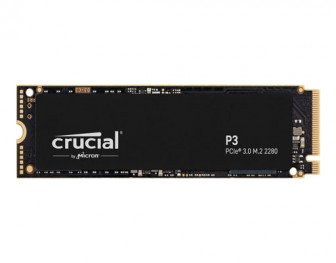 Crucial P3 1TB PCIe Gen3 3D NAND NVMe M.2 SSD, up to 3500MB/s