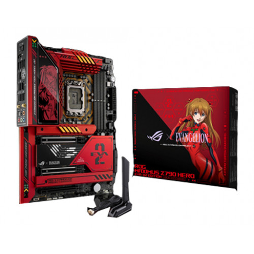 لوحة أم اسوس روج ماكسيموس هيرو ASUS ROG MAXIMUS Z790 HERO EVA 02 EDITION لوحة أم اسوس روج ماكسيموس هيرو ASUS ROG MAXIMUS Z790 HERO EVA 02 EDITION