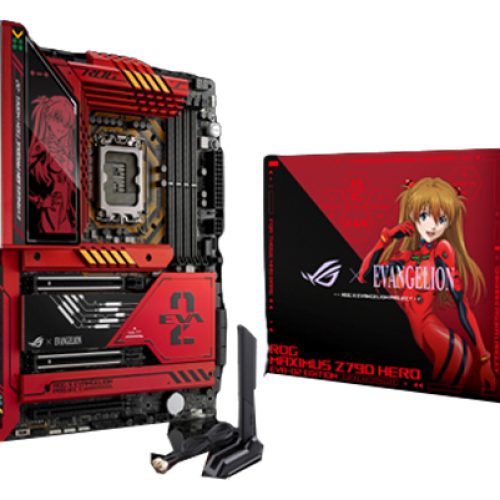 لوحة أم اسوس روج ماكسيموس هيرو ASUS ROG MAXIMUS Z790 HERO EVA 02 EDITION لوحة أم اسوس روج ماكسيموس هيرو ASUS ROG MAXIMUS Z790 HERO EVA 02 EDITION