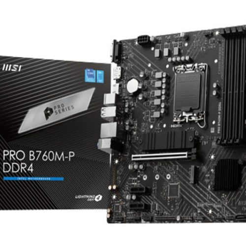 MSI PRO B760M-P DDR4 MOTHERBOARD