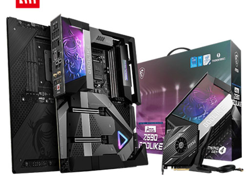 لوحة أم إم اس اي ميج MSI MEG Z590 GODLIKE للألعاب لوحة أم إم اس اي ميج MSI MEG Z590 GODLIKE للألعاب