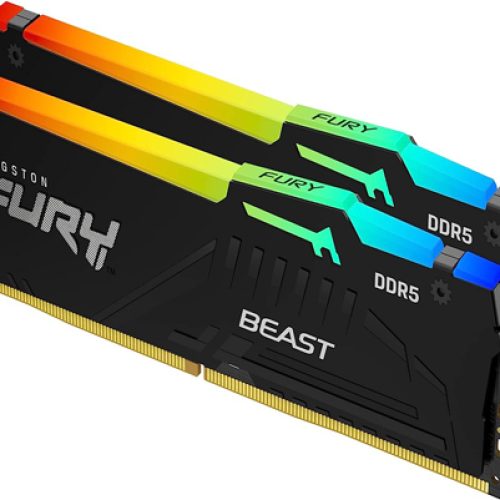 Kingston FURY Beast RGB  32GB  (2 x 16GB) DDR5 6000