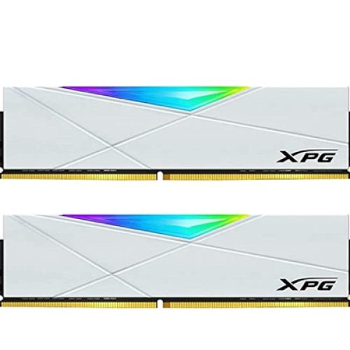 XPG SPECTRIX D50 RAM 16GB 8*2  3200HZ -RGB-WHITE