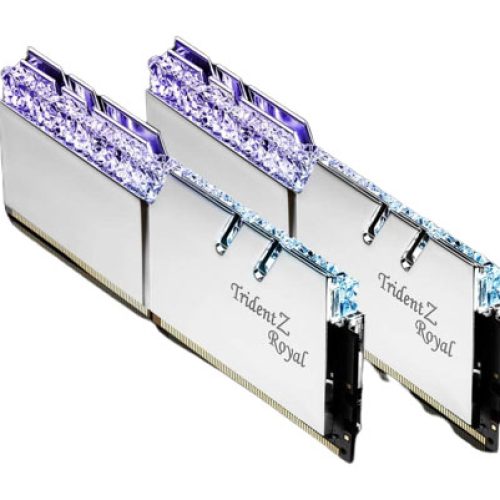G.Skill 32GB 16*2 DDR4 Trident Z Royal Silver 4000Mhz G.Skill 32GB 16*2 DDR4 Trident Z Royal Silver 4000Mhz