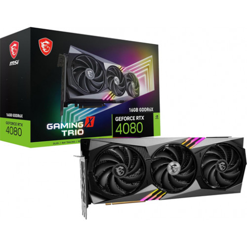 MSI GEFORCE RTX 4080 GAMING X TRIO 16GB
