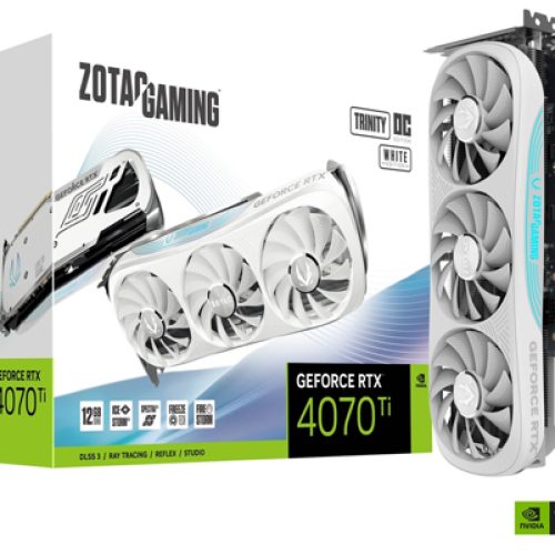 ZOTAC GAMING GeForce RTX 4070 Ti Trinity OC White Edition