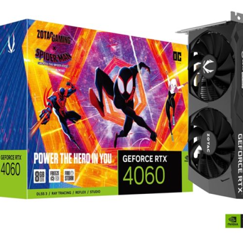 ZOTAC GAMING GeForce RTX 4060 8GB OC SPIDER-MAN