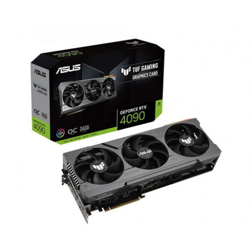 ASUS TUF Gaming GeForce RTX™ 4090 OC Edition 24GB GDDR6X with DLSS 3 ASUS TUF Gaming GeForce RTX™ 4090 OC Edition 24GB GDDR6X with DLSS 3