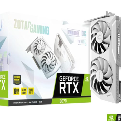ZOTAC GAMING GeForce RTX 3070 Twin Edge OC White Edition LHR