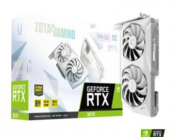 ZOTAC GAMING GeForce RTX 3070 Twin Edge OC White Edition LHR