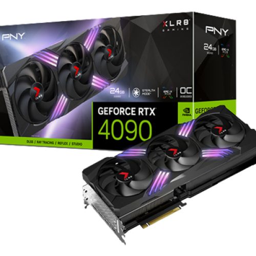 PNY GeForce RTX™ 4090 24GB XLR8 Gaming VERTO™ EPIC-X RGB Overclocked Triple Fan DLSS 3