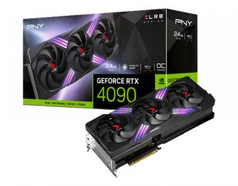 PNY GeForce RTX™ 4090 24GB XLR8 Gaming VERTO™ EPIC-X RGB Overclocked Triple Fan DLSS 3