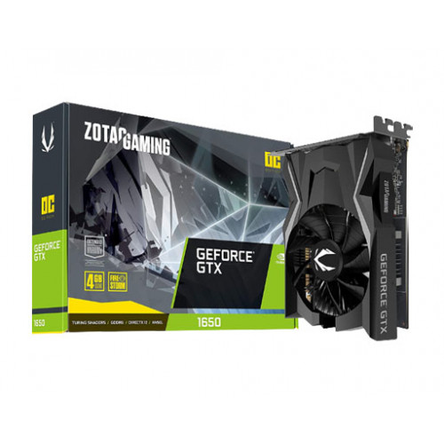 Zotac Gaming Geforce GTX 1650 OC 4GB GDDR6 Graphics Card Zotac Gaming Geforce GTX 1650 OC 4GB GDDR6 Graphics Card