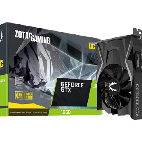 Zotac Gaming Geforce GTX 1650 OC 4GB GDDR6 Graphics Card