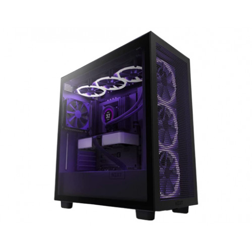 NZXT H7 Flow ATX mid tower case Black NZXT H7 Flow ATX mid tower case Black