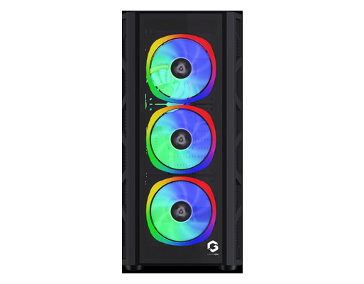 GAMEON TRIDENT II Mid Tower Gaming Case (Fixed RGB)